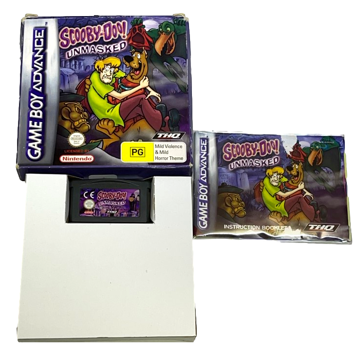 Scooby Doo Unmasked Nintendo Gameboy Advance GBA *Complete* Boxed (Preowned)