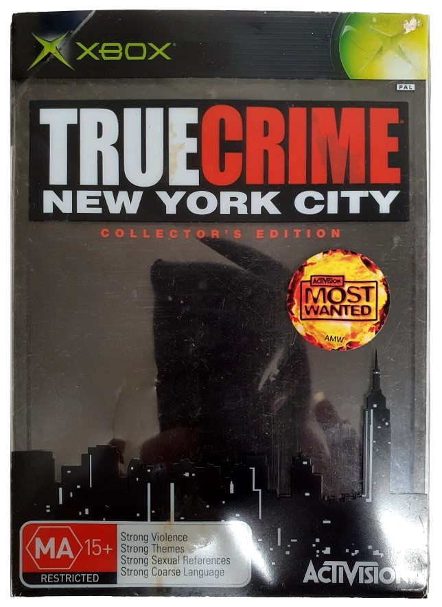 True Crime New York City XBOX Original PAL *Complete* Steelbook (Preowned)