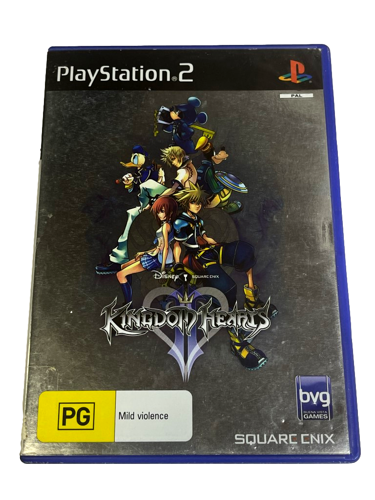 Kingdom Hearts II PS2 PAL *Complete* (Preowned)