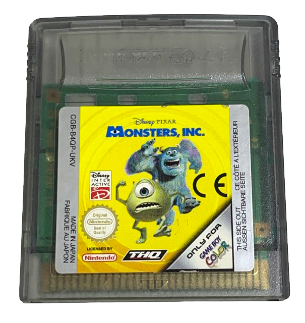 Disney Pixar Monsters, Inc. Nintendo Gameboy Boxed *Complete* (Preowned)