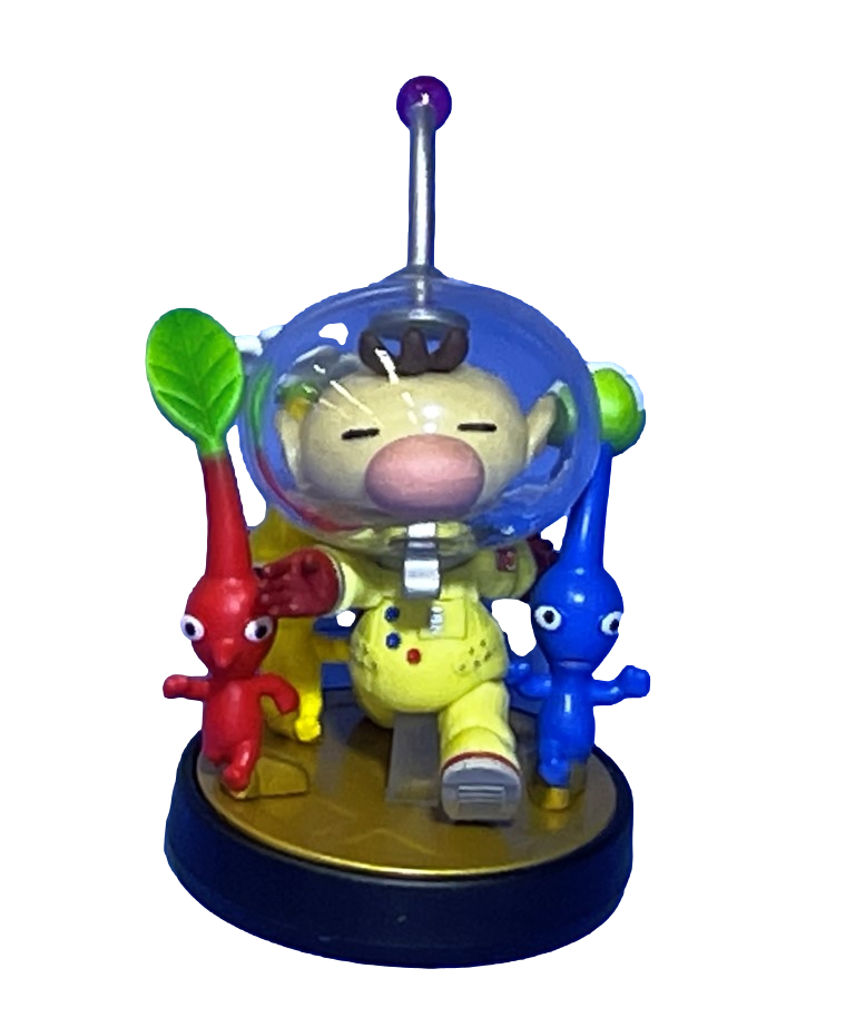 Super Smash Bros Collection N0.44 Olimar Nintendo Amiibo Loose (Preowned)