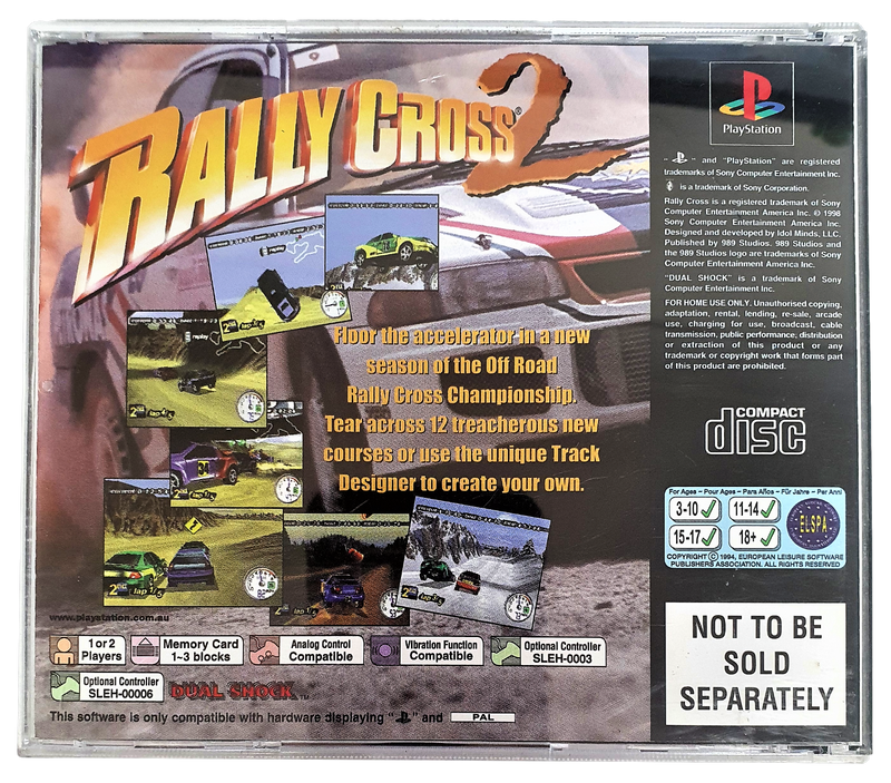 Rally cross best sale 2 ps1