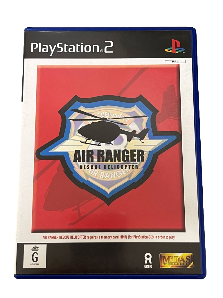 Air Ranger Rescue Helicopter PS2 PAL *No Manual* (Preowned)