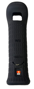 Genuine Nintendo Wii Black Motion Plus Attachment with Silicone Cover (Preowned)