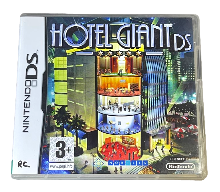 Hotel Giants Nintendo DS 2DS 3DS Game *Complete* (Pre-Owned)