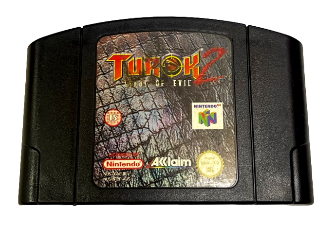 Turok 2 Seeds of Evil Nintendo 64 N64 Boxed PAL *Complete* (Preowned)