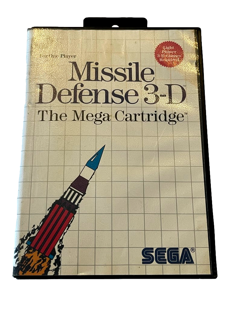 Missile Defense 3-D Sega Master System *Complete* (Pre-Owned)