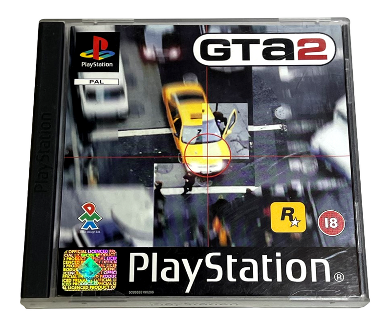 Grand Theft Auto GTA 2 PS1 PS2 PS3 PAL *Complete* (Preowned)