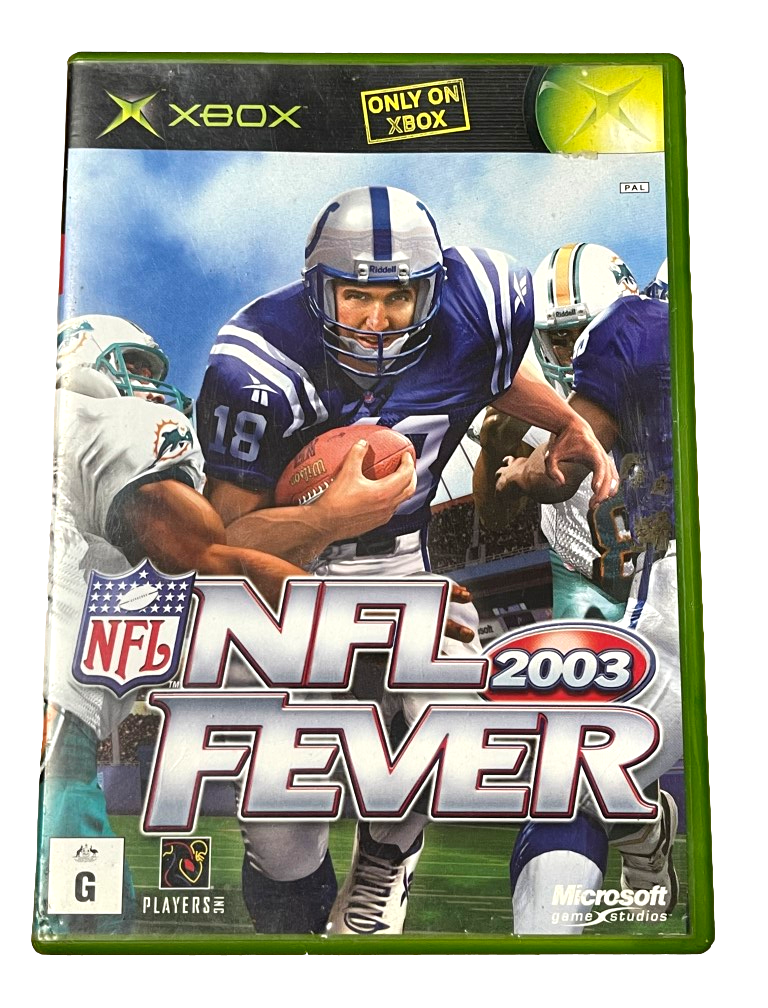 NFL Fever 2003 XBOX Original PAL *Complete* (Pre-Owned)