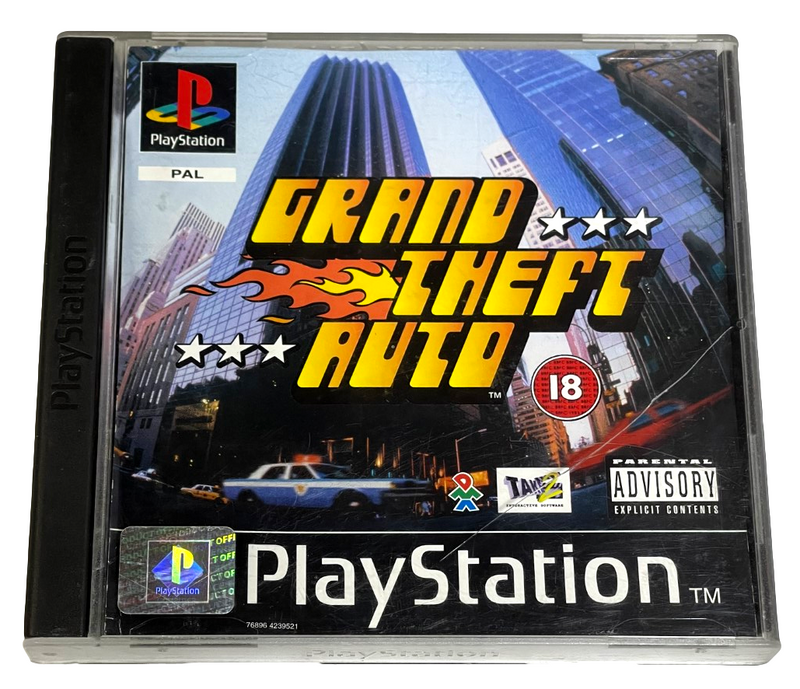 Grand Theft Auto PS1 PS2 PS3 PAL *Complete* (Preowned)