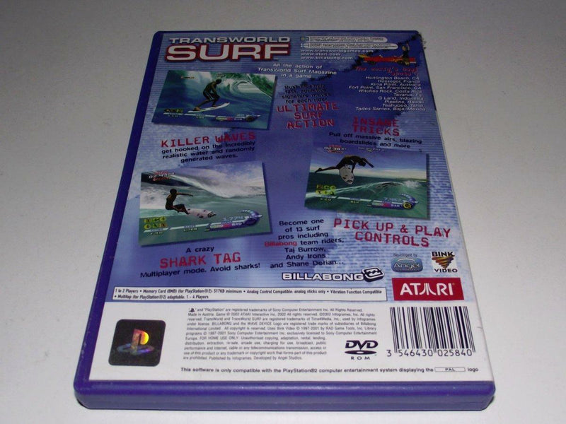 Transworld Surf PS2 PAL *Complete* (Pre-Owned)