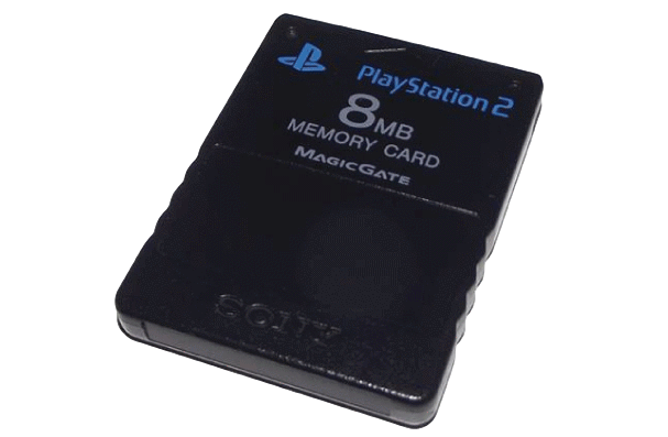 Genuine Playstation 2 PS2 8MB Memory Card Sony NTSC PAL SCPH 1002