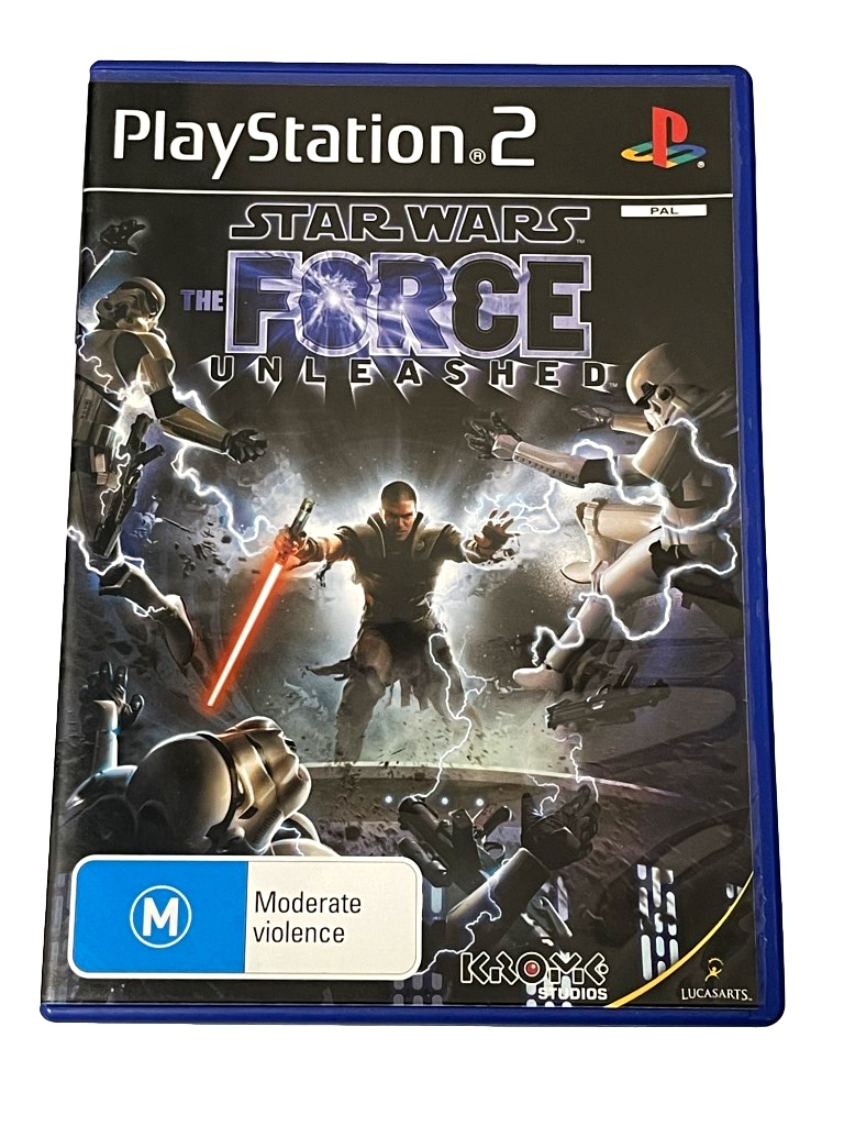 Star Wars The Force Unleashed PS2 PAL *No Manual* (Preowned)