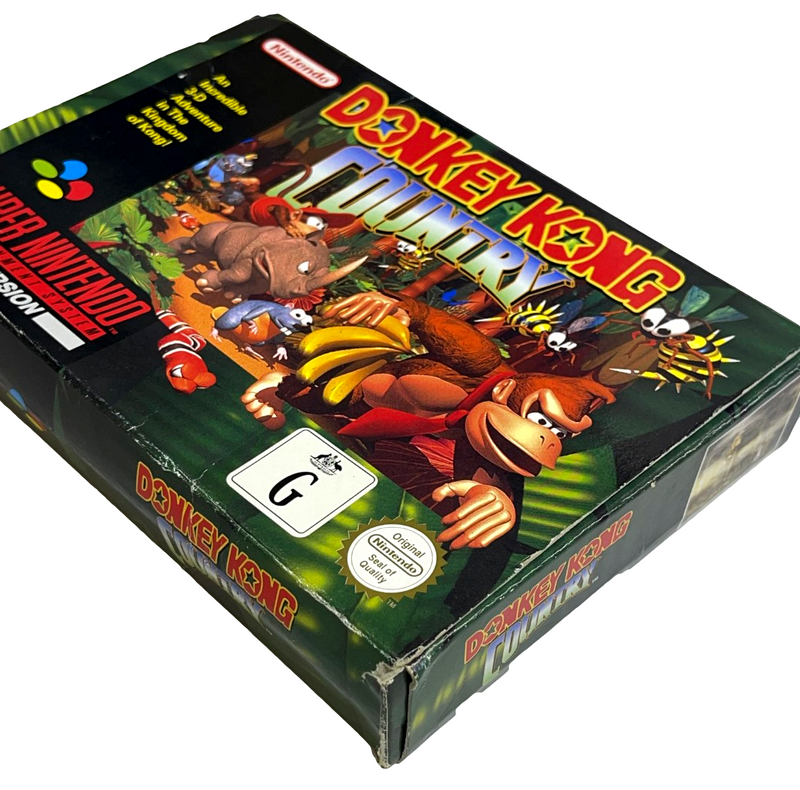 Donkey Kong Country Nintendo SNES Boxed PAL *Complete*