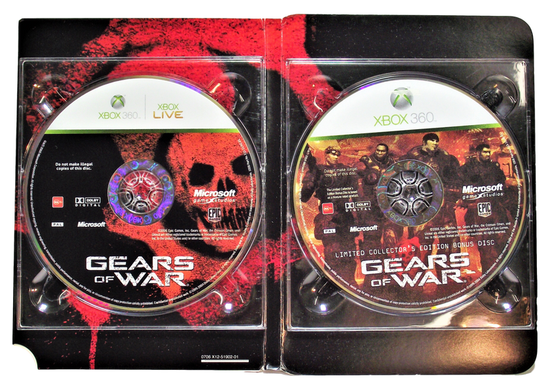 Gears Of War Limited Collectors Edition XBOX 360 PAL *Complete* Steelbook (Pre-Owned)