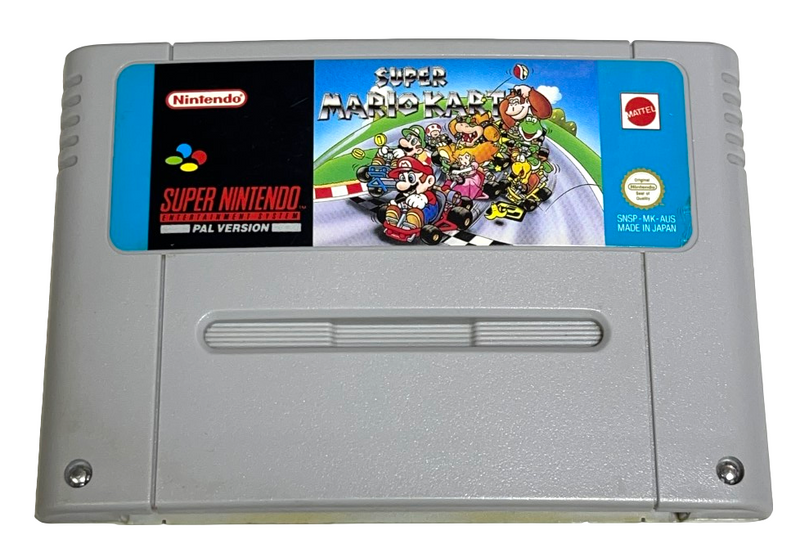 Super Mario Kart Nintendo SNES Boxed PAL *Complete*