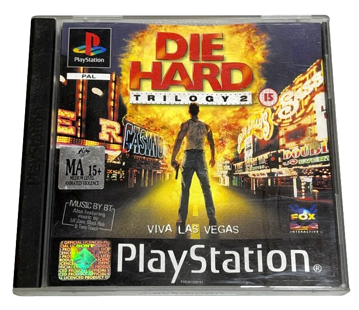 Die Hard Trilogy 2 PS1 PS2 PS3 PAL *Complete* (Preowned)