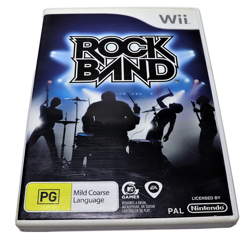 Rock Band Nintendo Wii PAL *Complete* Wii U Compatible (Pre-Owned)