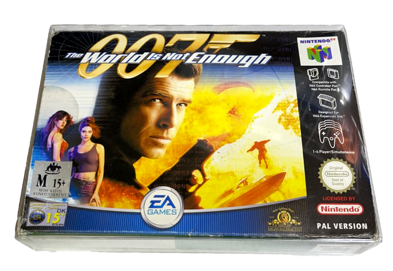 007 The World is Not Enough Nintendo 64 N64 Boxed PAL *Complete* (Preowned)