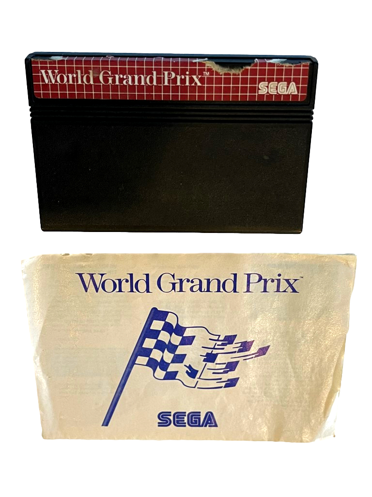 World Grand Prix Sega Master System *Complete*