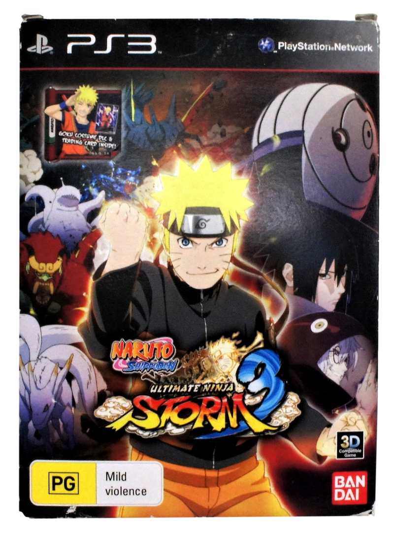 Naruto Shippuden Ultimate Ninja Storm 3 Collector's Edition Sony PS3