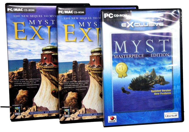 Myst Trilogy PC CD ROM Boxed (Pre-Owned)