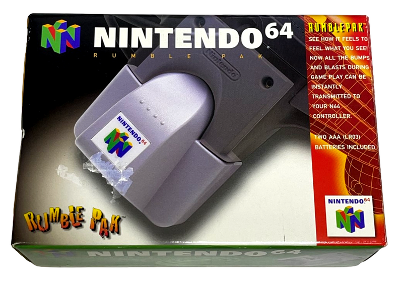 Rumble Pak Nintendo 64 N64 Boxed PAL *Complete* (Preowned)