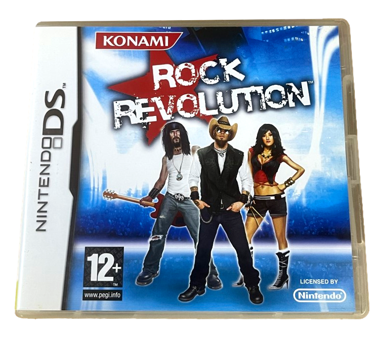 Rock Revolution Nintendo DS 3DS Game *Complete* (Pre-Owned)