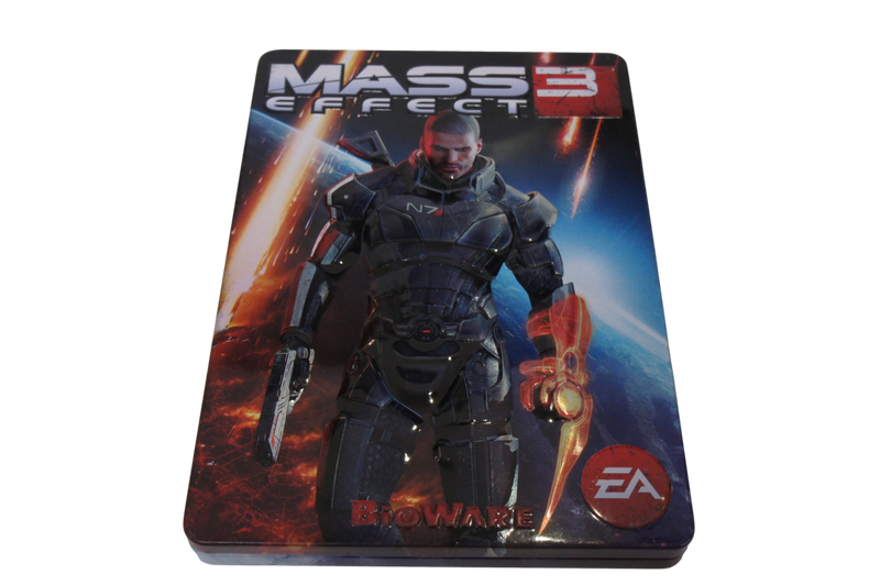Mass Effect 3 Plus Steel Case Xbox 360 Game PAL CIB Region Free Mass Effect 3 Plus Steel Case Xbox 360 Game PAL CIB Region Free