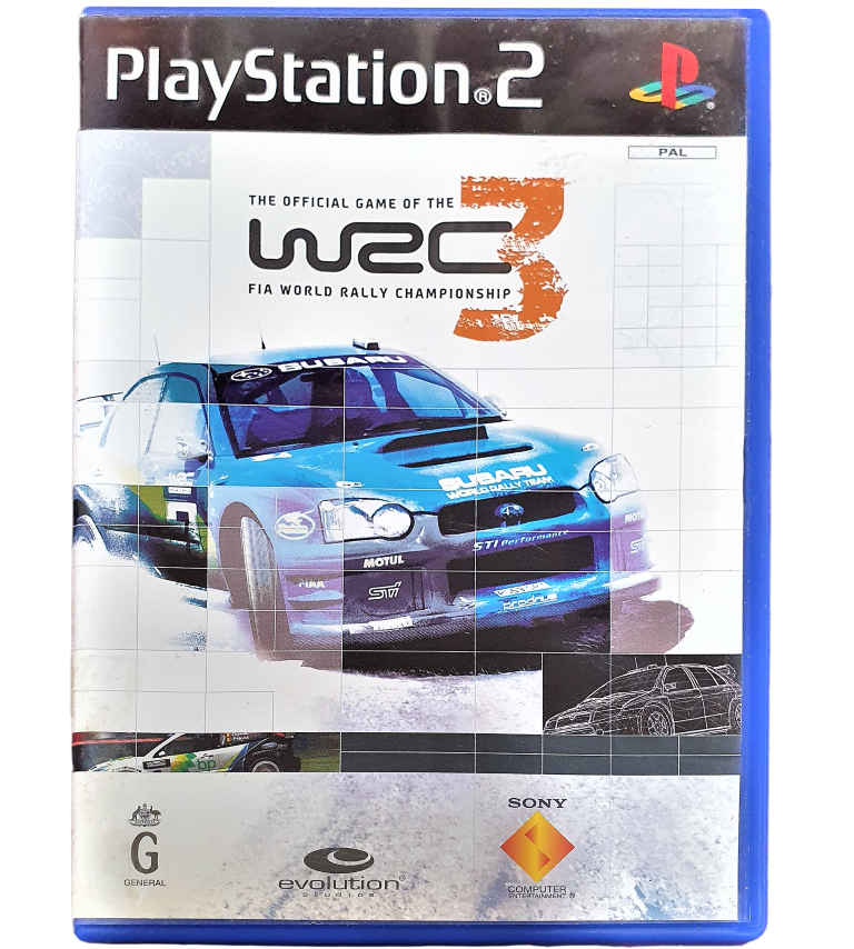 WRC 3 FIA World Rally Championship PS2 PAL *Complete*