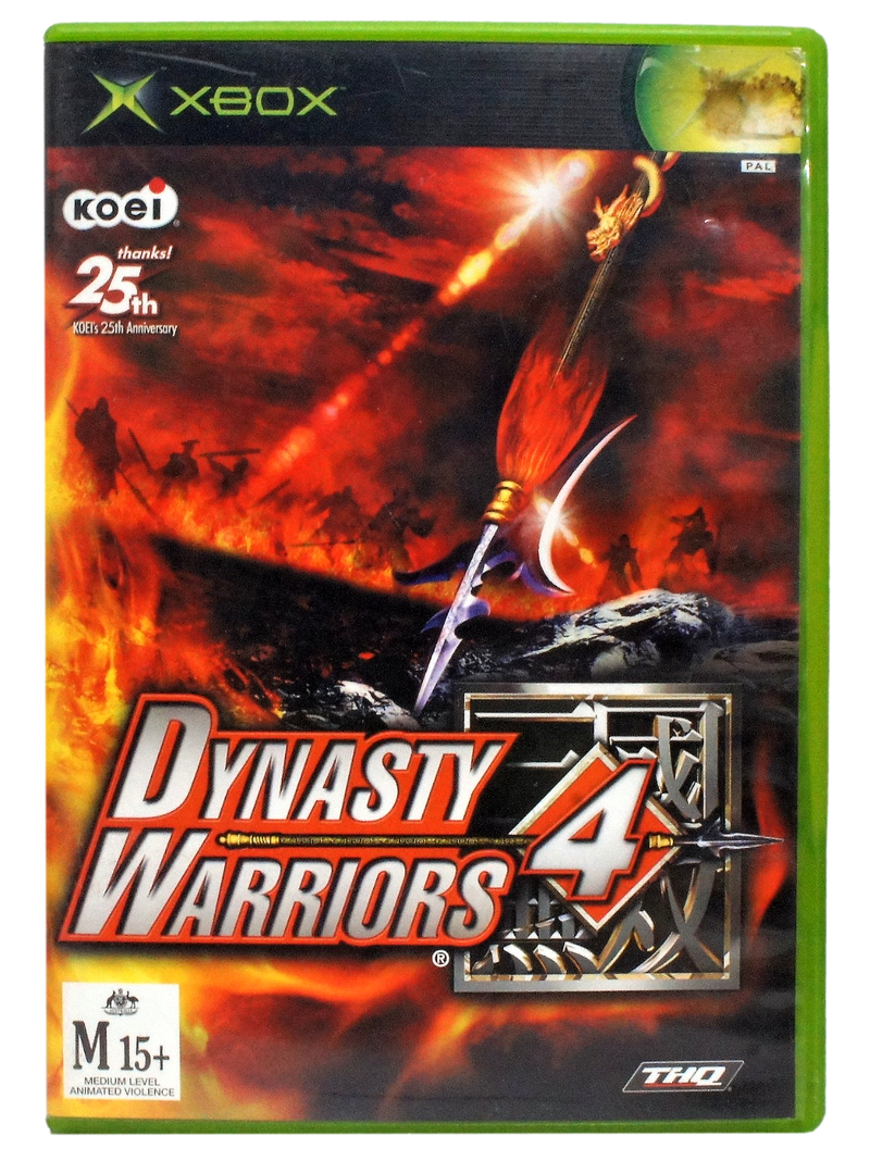 Dynasty Warriors 4 XBOX Original PAL *Complete* (Pre-Owned)