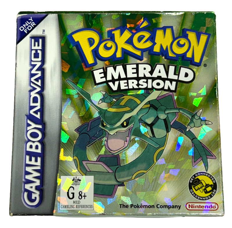 Pokemon Emerald Version Nintendo Gameboy Advance GBA *Complete* Boxed (Preowned)