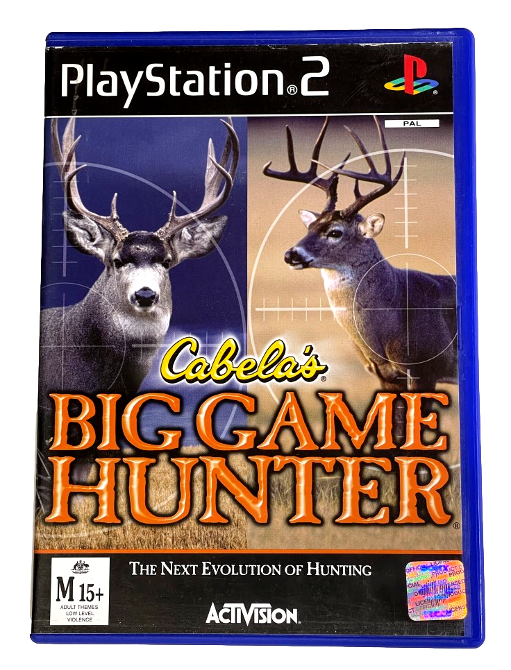 Cabela's Big Game Hunter PS2 PAL *Complete* (Preowned)