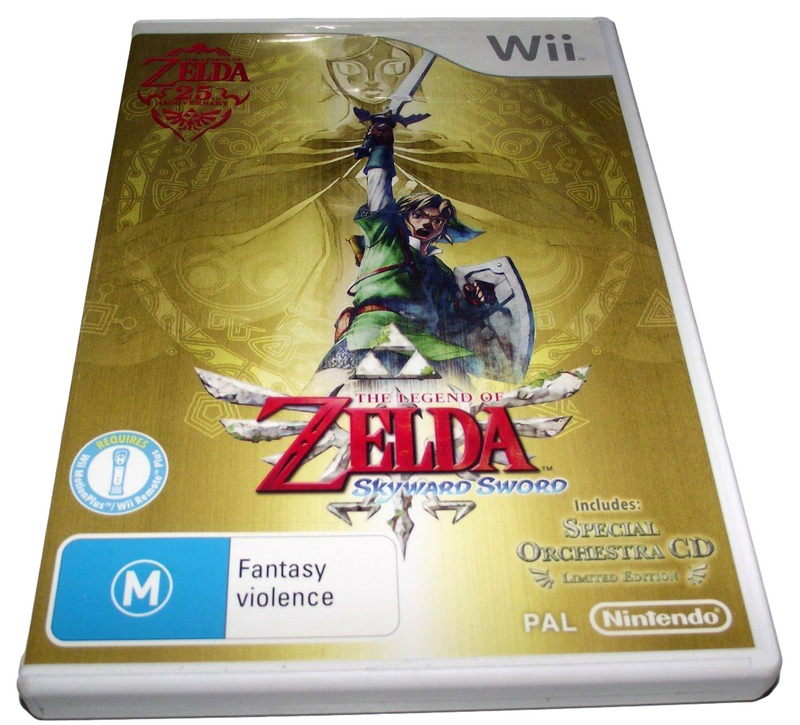 The Legend of Zelda Skyward Sword Nintendo Wii PAL *Complete* (Pre-Owned)