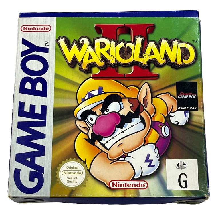 Wario Land II Nintendo Gameboy *Complete* Boxed