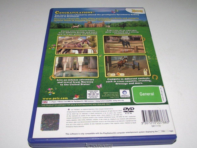 Horsez PS2 PAL *No Manual* (Preowned)