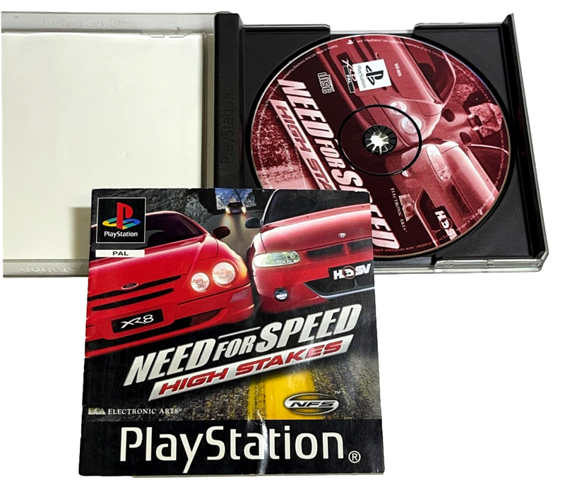 Need for Speed High Stakes PS1 PS2 PS3 PAL *Complete* (Preowned)