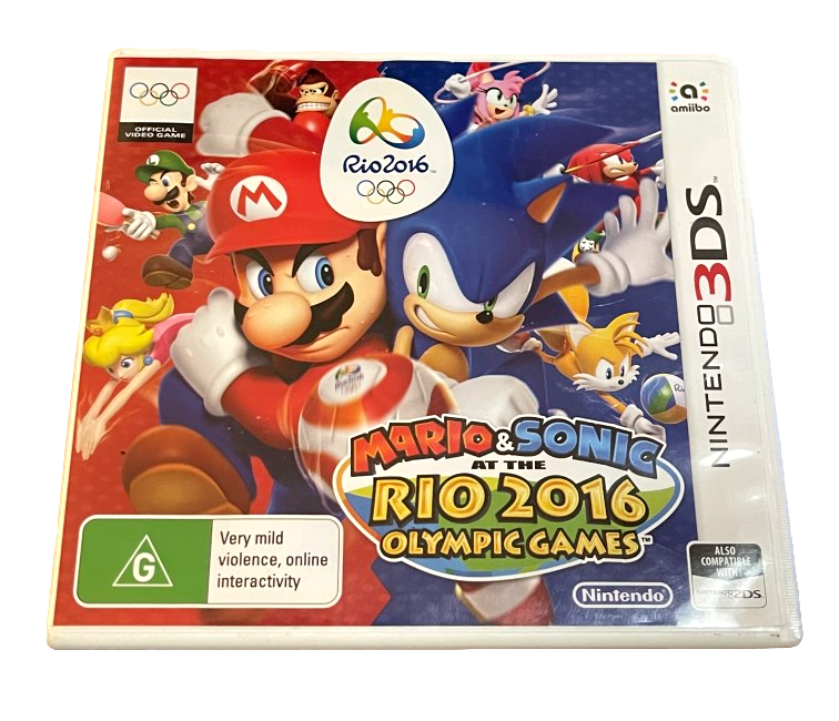 Mario & Sonic at the Rio 2016 Olympic Games Nintendo 3DS 2DS Game (Pre-Owned)