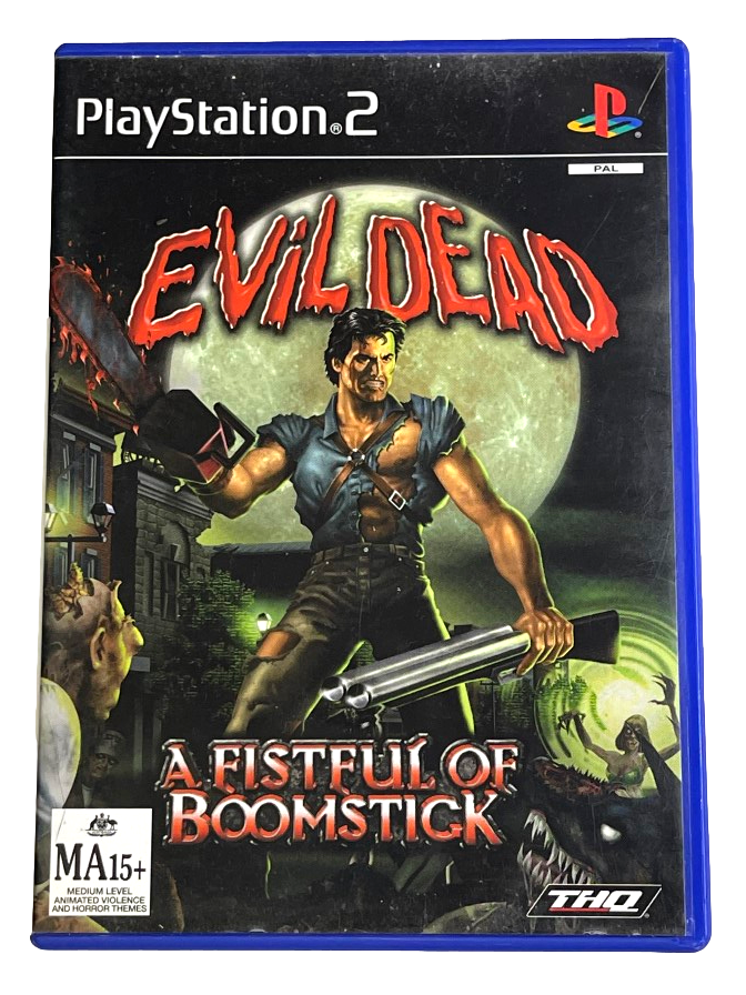 Evil Dead A Fistful of Boomstick PS2 PAL *Complete* (Preowned)