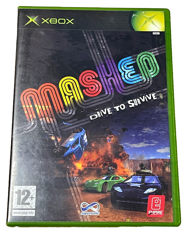 Mashed Drive to Survive XBOX Original PAL *Complete* (Pre-Owned)