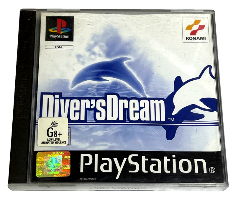 Diver's Dream PS1 PS2 PS3 PAL *Complete* (Preowned)