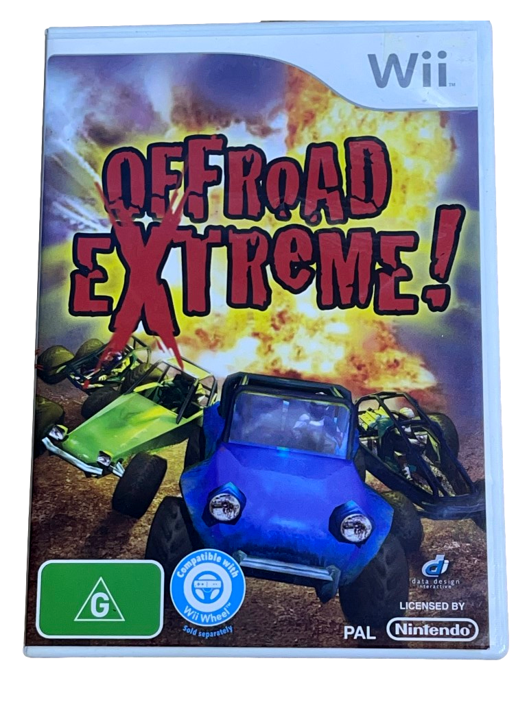 Offroad Extreme Nintendo Wii PAL *Complete* Wii U Compatible (Pre-Owned)