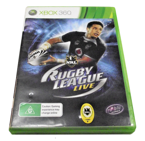 NRL Rugby League Live XBOX 360 PAL (Preowned)