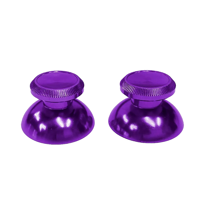 Pair of PS5 3D Rocker Metal Aluminum Caps Dual Sense Controller Purple