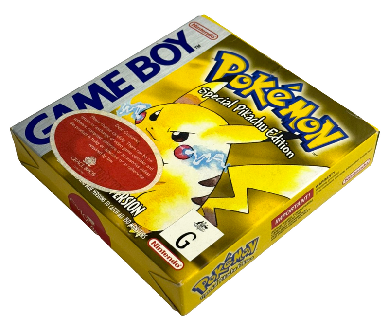 Pokemon Special Pikachu Edition Nintendo Gameboy GB *Complete* Boxed (Preowned)