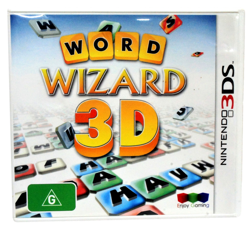 Word Wizard 3D Nintendo 3DS 2DS Game (Pre-Owned)
