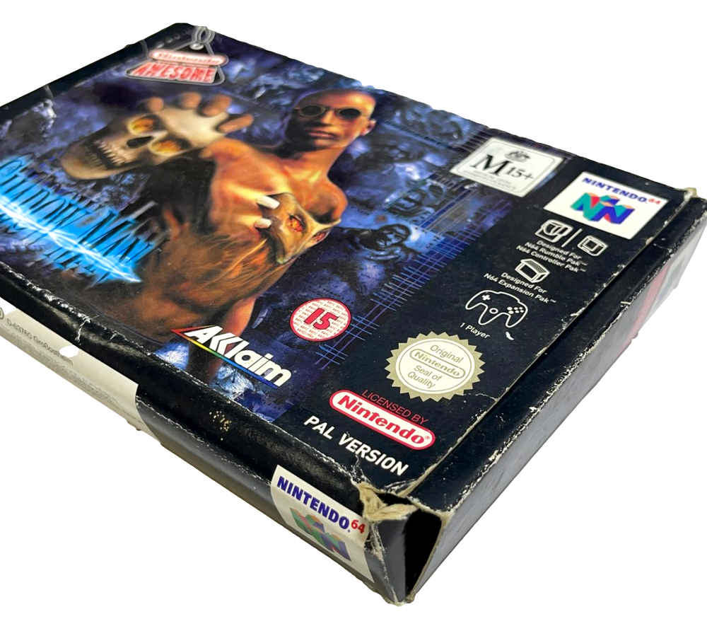 NINTENDO 64 - N64★SHADOW MAN 海外版 北米版 マップ付 端子清掃済 N64☆SHADOW MAN 海外版 北米版 マップ付 端子清掃済