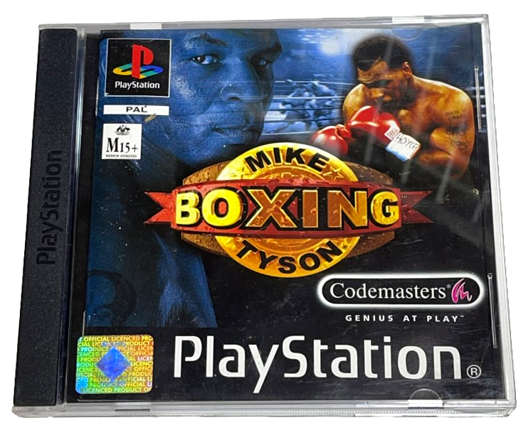 Mike Tyson Boxing PS1 PS2 PS3 PAL *No Cover Art* (Preowned)