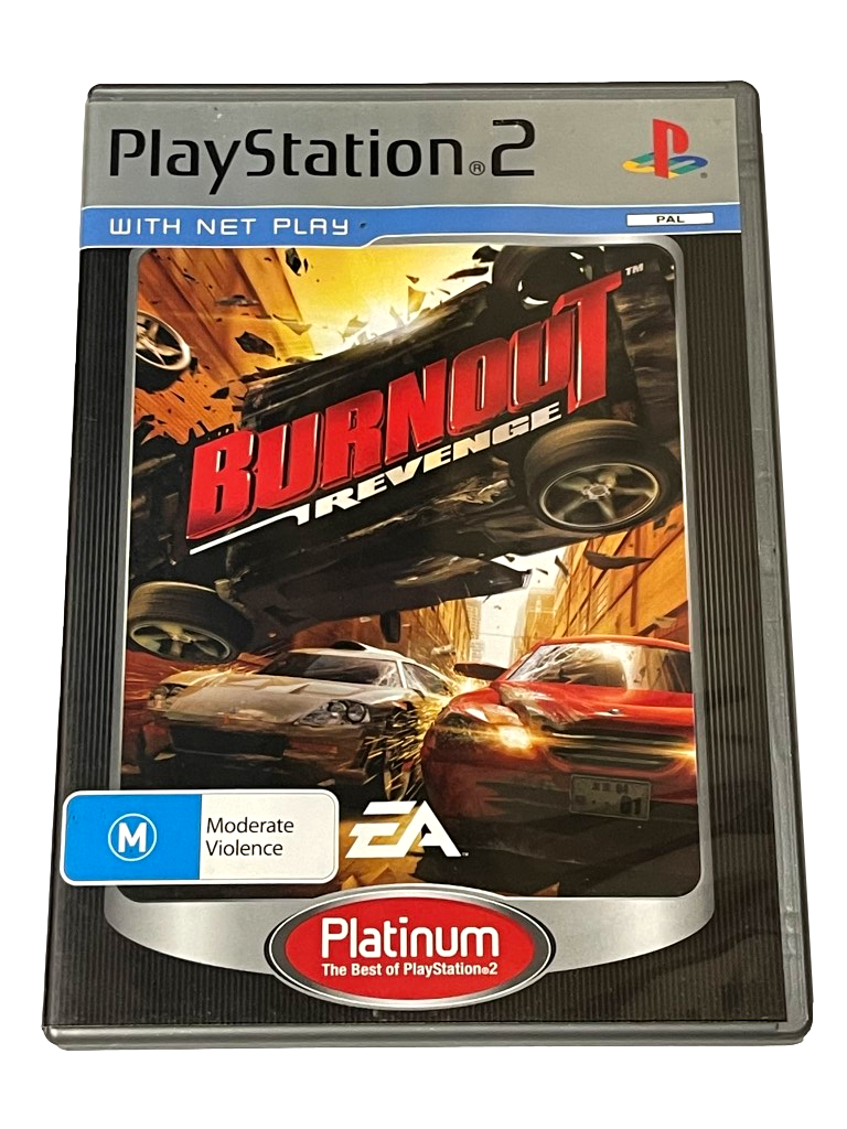 Burnout Revenge (Platinum) PS2 PAL *Complete* (Preowned)