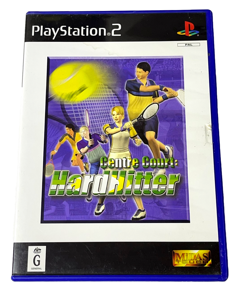 Centre Court: Hardhitter Tennis PS2 PAL *Complete* (Preowned)